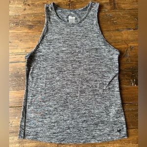 Nike DRI-FIT Black/ Gray Tank Top